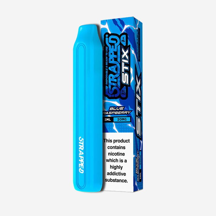Strapped Stix – Blue Raspberry Disposable