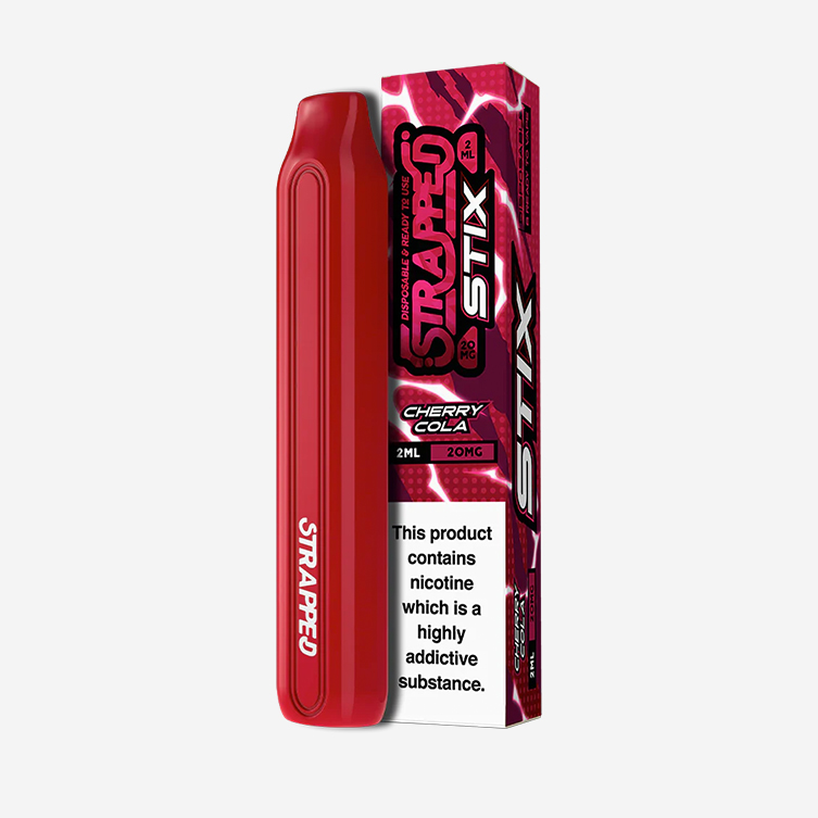 Strapped Stix – Cherry Cola Disposable