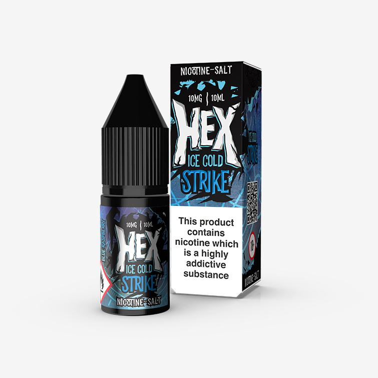 Hex – Ice Cold Strike 10ml Salt Nicotine E-liquid