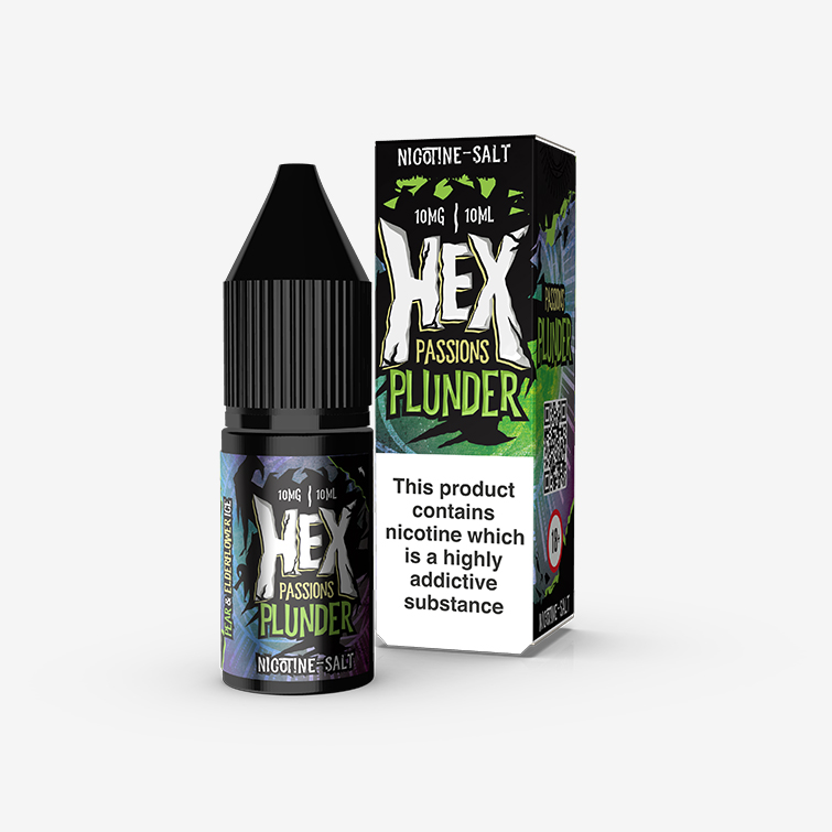 Hex – Passions Plunder 10ml Salt Nicotine E-liquid
