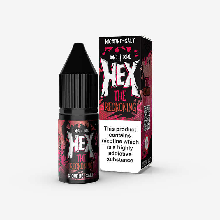 Hex – The Reckoning 10ml Salt Nicotine E-liquid