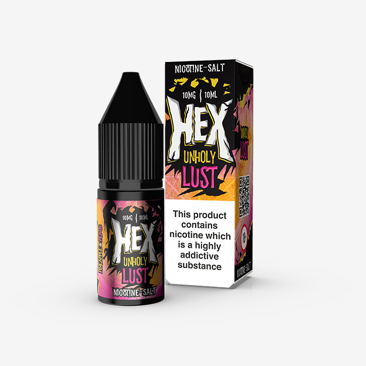 Hex – Unholy Lust 10ml Salt Nicotine E-liquid