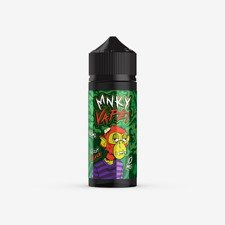 Mnky Vape – Freezy Guava 100ml E-liquid