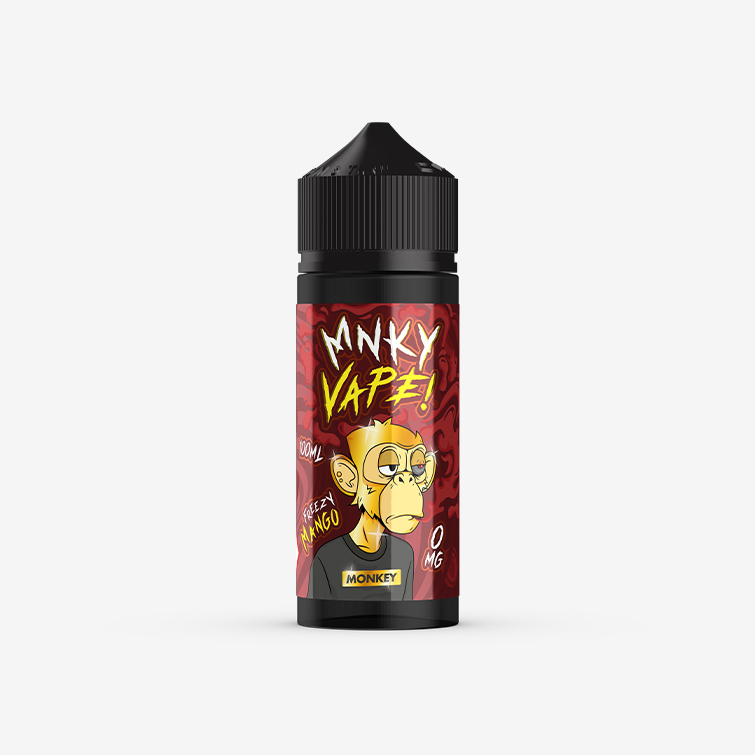 Mnky Vape – Freezy Mango  100ml E-liquid