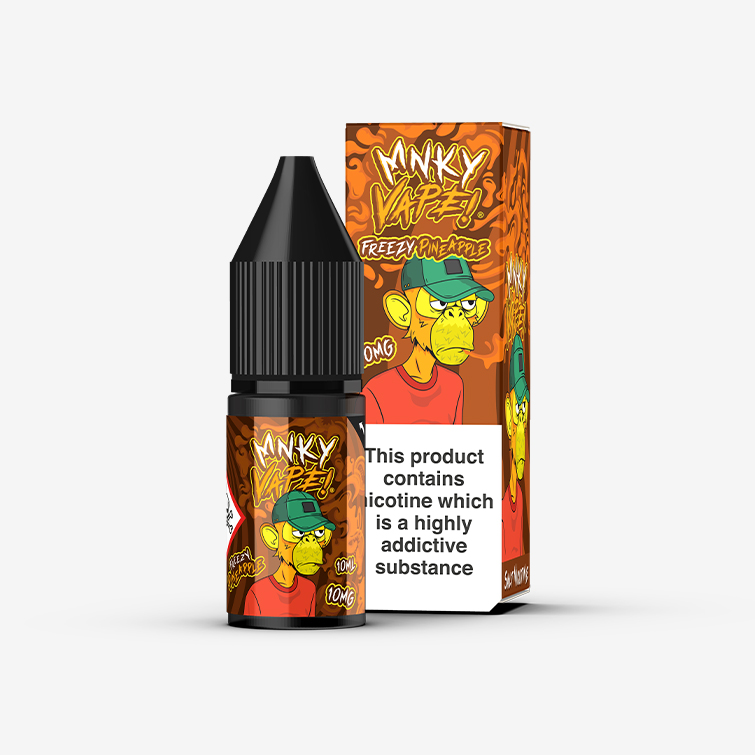 Mnky Vape – Freezy Pineapple 10ml E-liquid