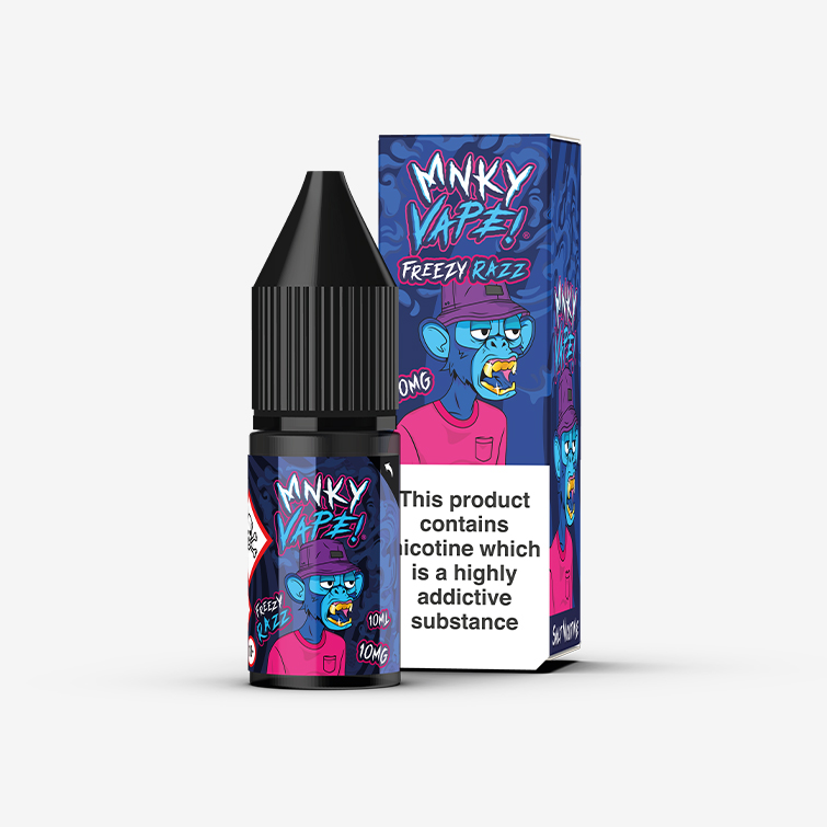 Mnky Vape – Freezy Razz 10ml E-liquid