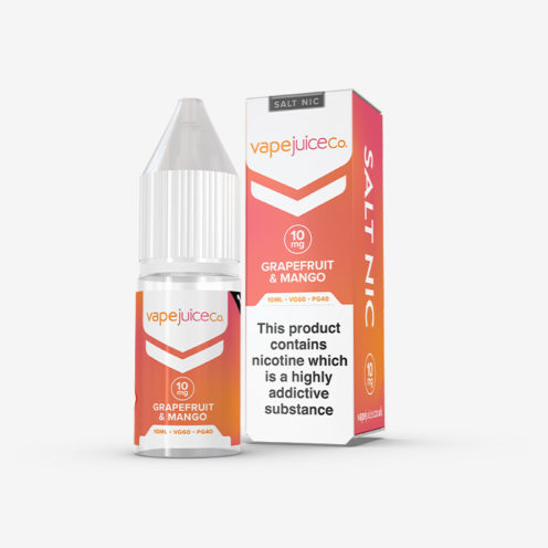 Vape Juice 10ml - Grapefruit & Mango