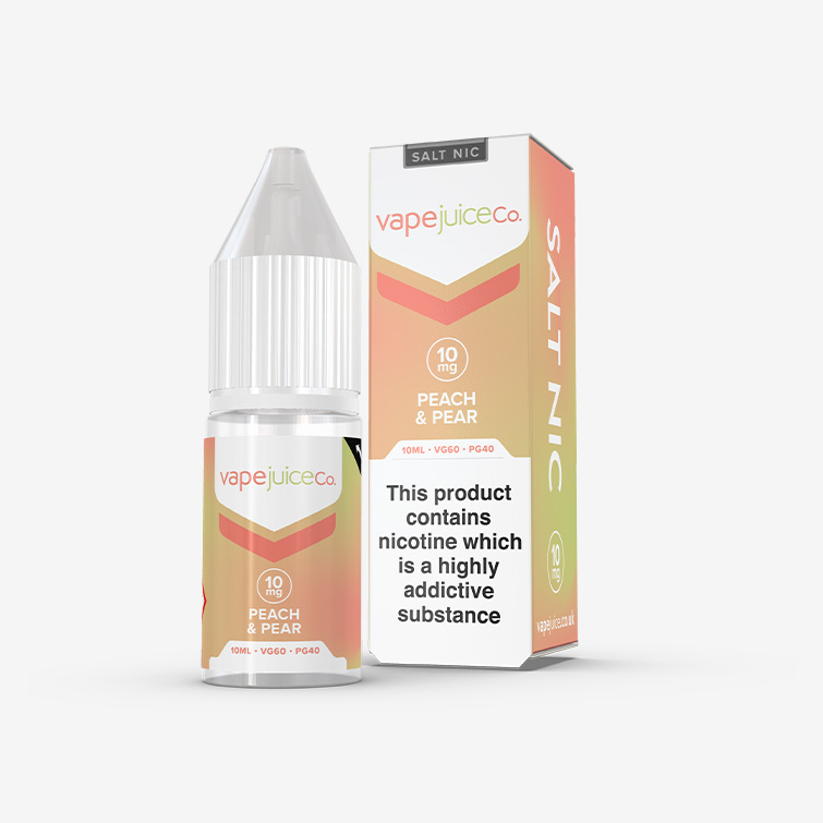 Vape Juice – Peach Pear 10ml Salt Nicotine E-liquid