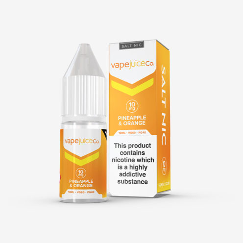 Vape Juice 10ml - Pineapple & Orange