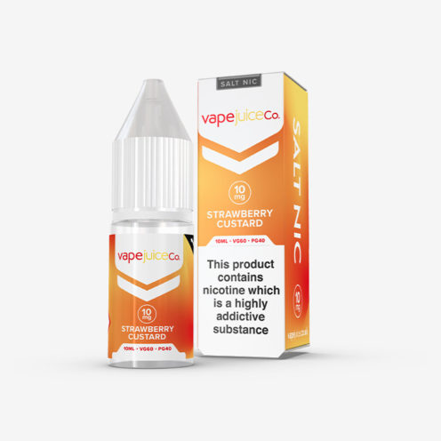 Vape Juice 10ml - Strawberry Custard