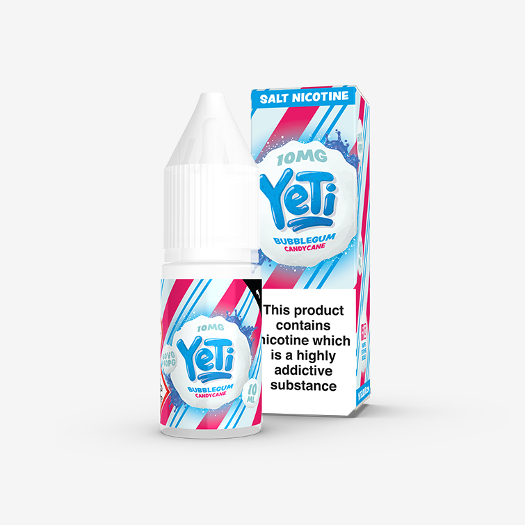 Yeti Candy Cane – Bubblegum 10ml E-liquid