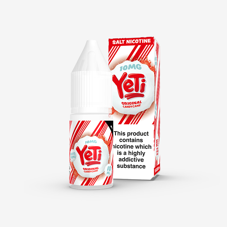 Yeti Candy Cane – Original 10ml E-liquid