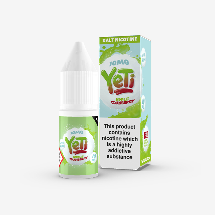 Yeti – Apple Cranberry 10ml Salt Nicotine E-liquid