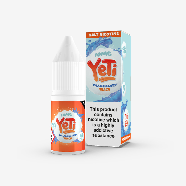 Yeti – Blueberry Peach 10ml Salt Nicotine E-liquid