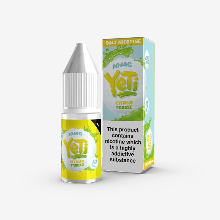 Yeti – Citrus Freeze 10ml Salt Nicotine E-liquid