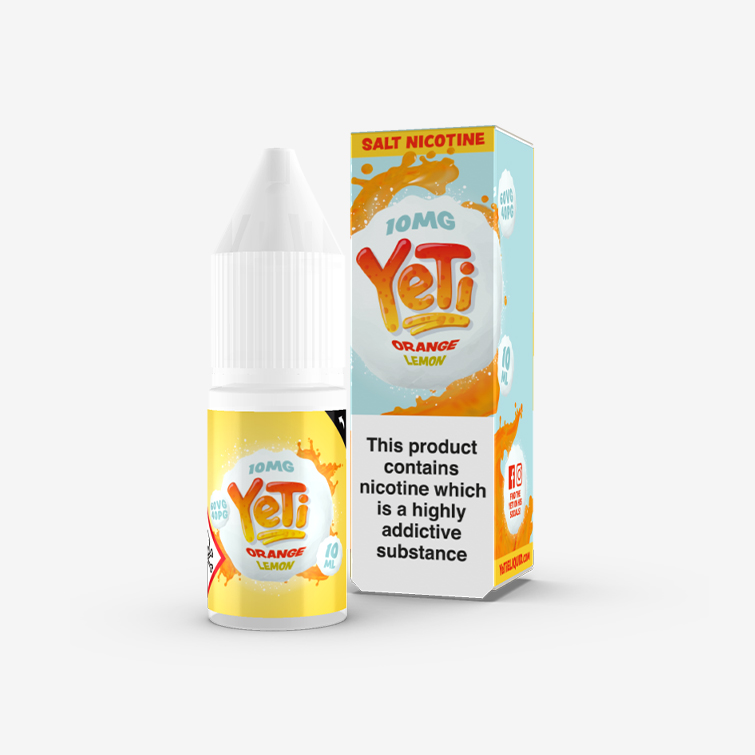 Yeti – Orange Lemon 10ml Salt Nicotine E-liquid