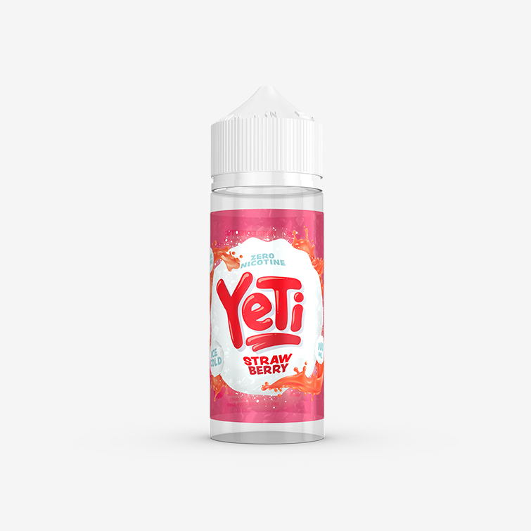 Yeti – Strawberry 100ml E-liquid