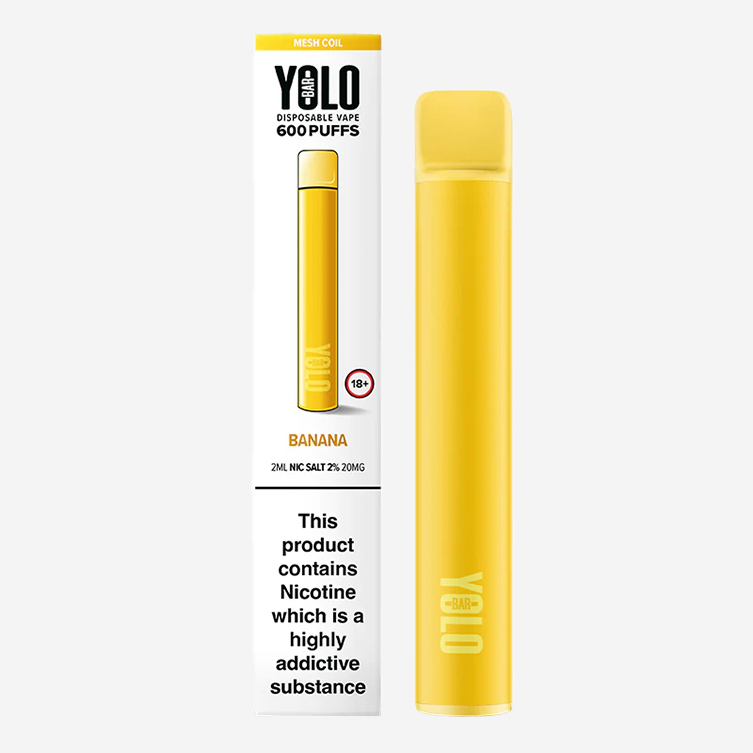 YOLO – Banana Ice Flavour