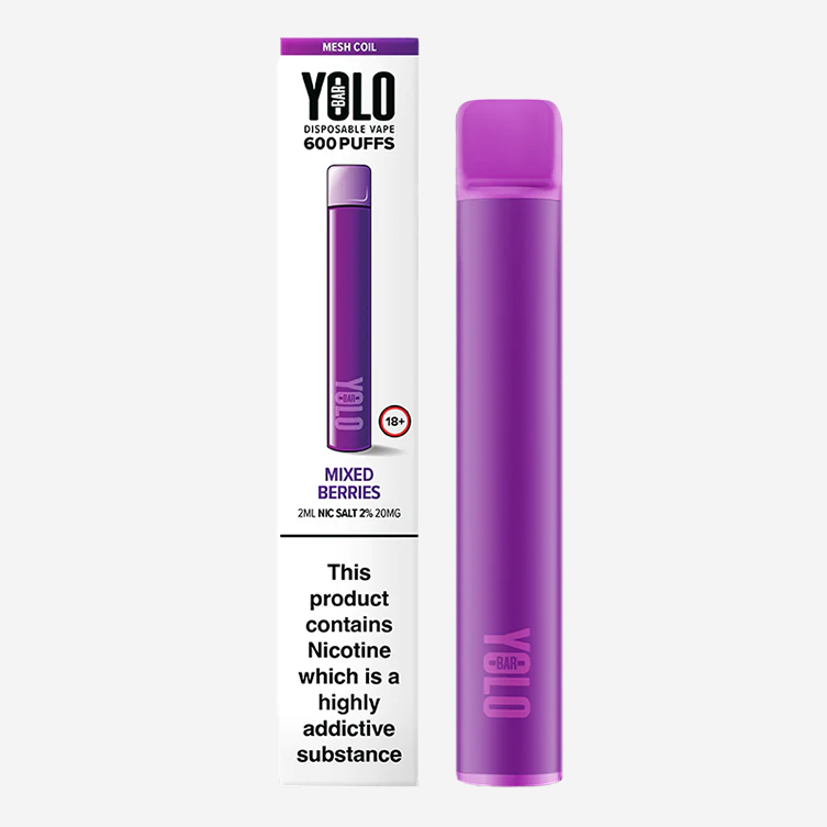 YOLO – Mixed Berries Disposable