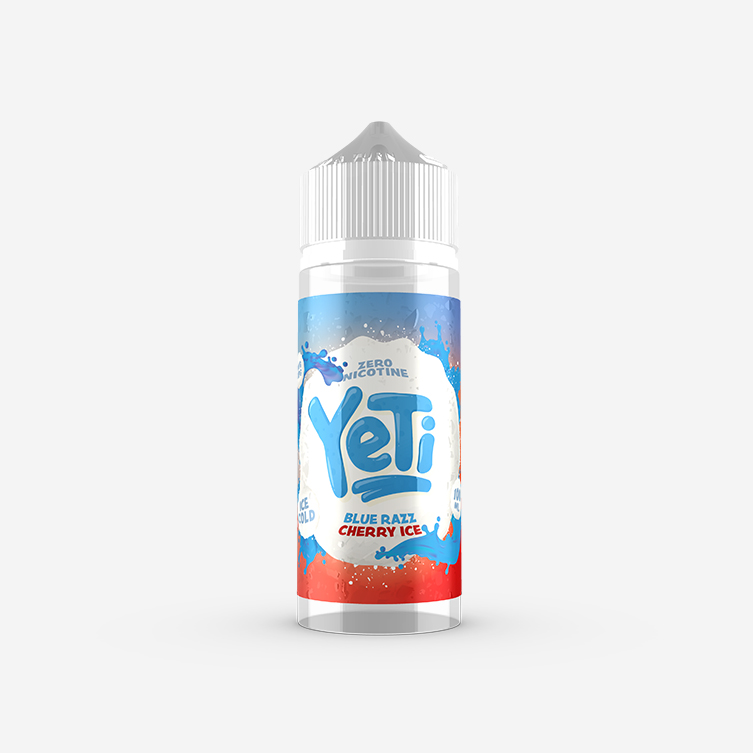 Yeti – Blue Razz Cherry Ice 100ml E-liquid