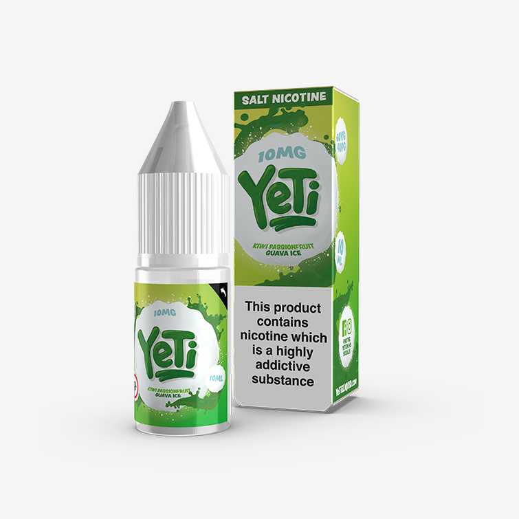 Yeti – Kiwi Passionfruit Guava Ice 10ml Salt Nicotine E-liquid