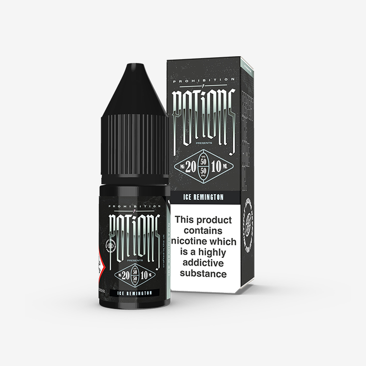Prohibition Potions – Ice Remington 10ml Salt Nicotine E-liquid