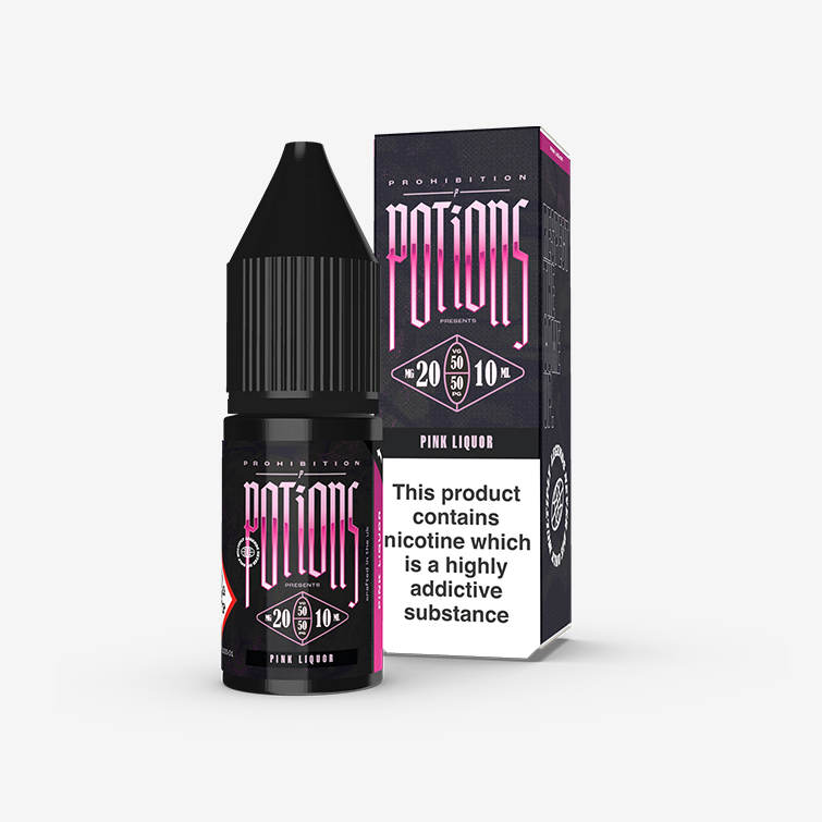 Prohibition Potions – Pink Liquor 10ml Salt Nicotine E-liquid