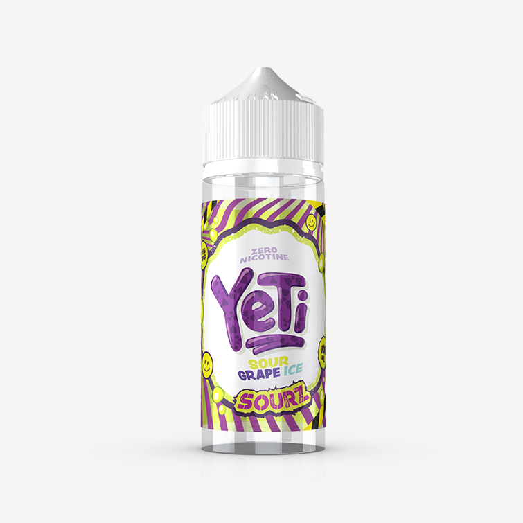 Yeti Sourz – Sour Grape Ice 100ml E-liquid