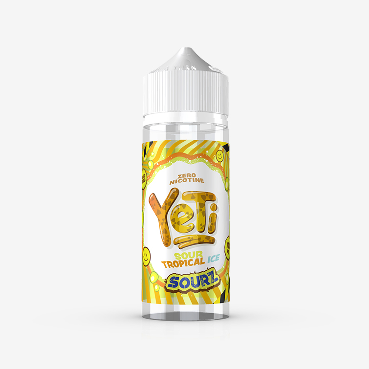 Yeti Sourz – Sour Tropical Ice 100ml E-liquid