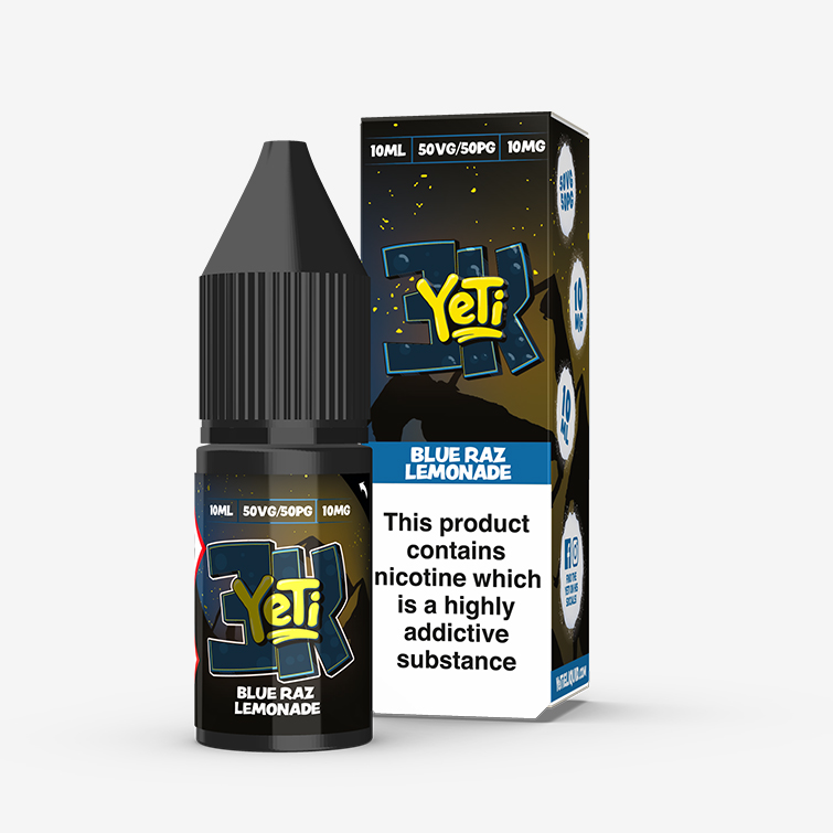 Yeti 3K – Blue Raz Lemonade 10ml Salt Nicotine E-liquid
