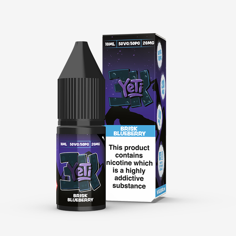 Yeti 3K – Brisk Blueberry 10ml Salt Nicotine E-liquid