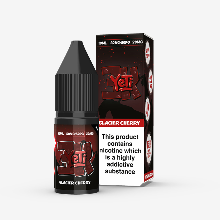 Yeti 3K – Glacier Cherry 10ml Salt Nicotine E-liquid