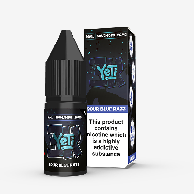 Yeti 3K – Sour Blue Razz 10ml Salt Nicotine E-liquid