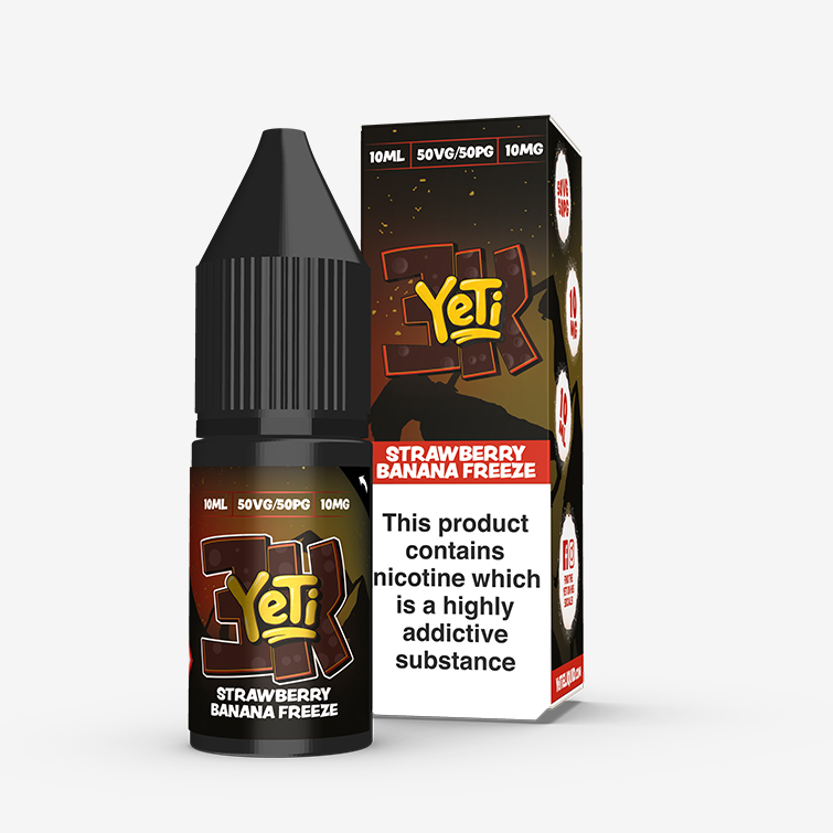 Yeti 3K – Strawberry Banana Freeze 10ml Salt Nicotine E-liquid