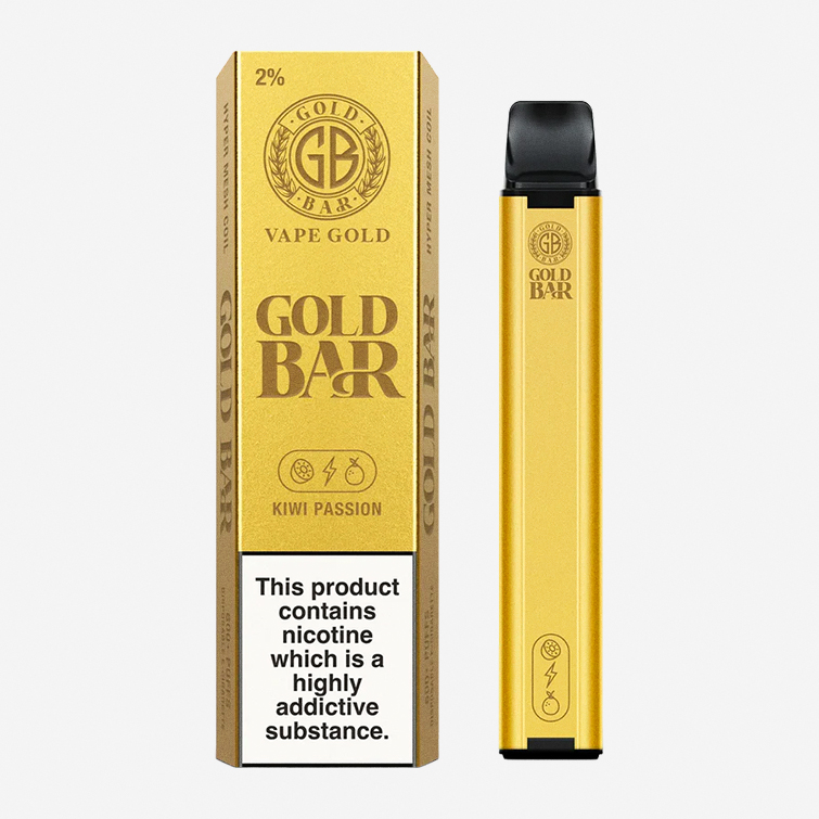 Gold Bar Disposable – Kiwi Passion