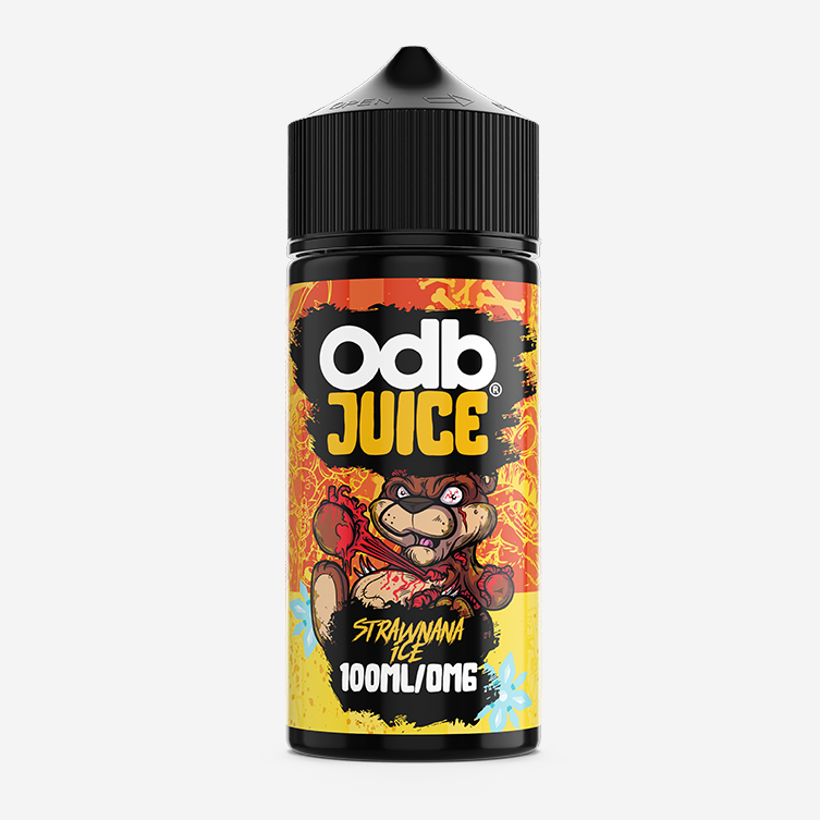 ODB Juice – Strawnana Ice 100ml E-liquid