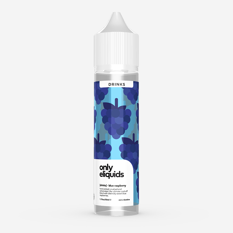 Only – Drinks – Blue Raspberry 50ml E-liquid