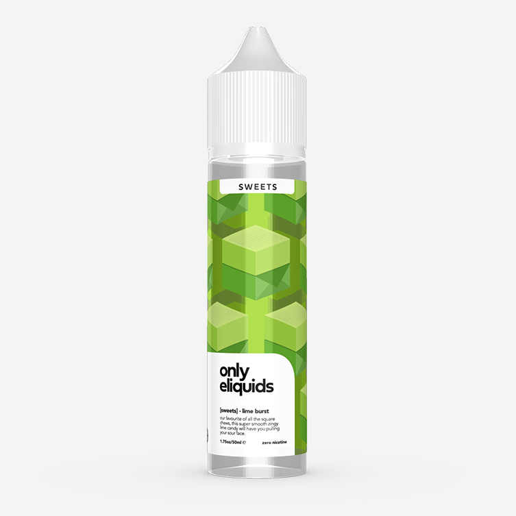 Only – Sweets – Lime Burst 50ml E-liquid