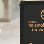 No Smoking & No Vaping Sign