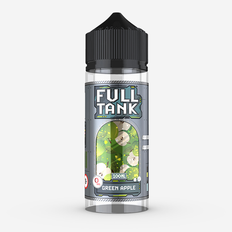 Full Tank – Green Apple 100ml E-liquid