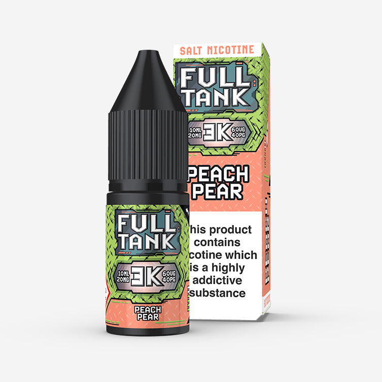 Full Tank 3K – Peach Pear 10ml Salt Nicotine E-liquid