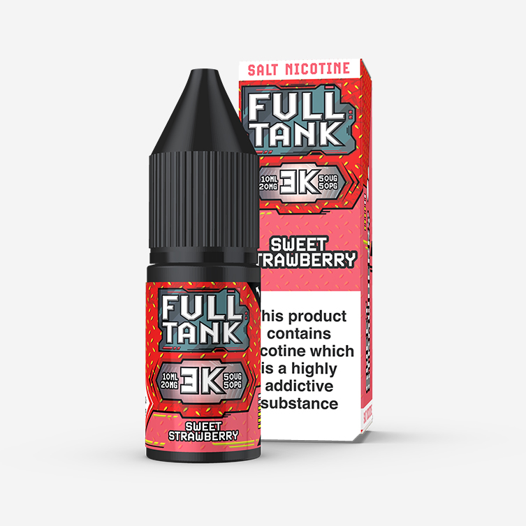 Full Tank 3K – Sweet Strawberry 10ml Salt Nicotine E-liquid