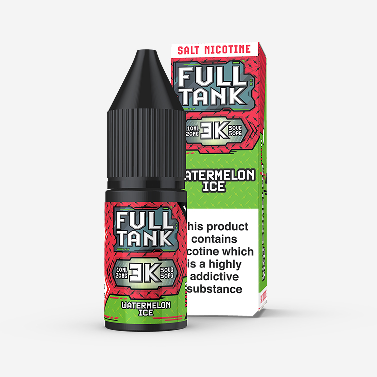 Full Tank 3K – Watermelon Ice 10ml Salt Nicotine E-liquid