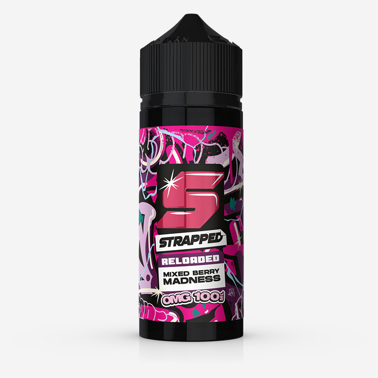 Strapped Reloaded – Mixed Berry Madness 100ml E-liquid