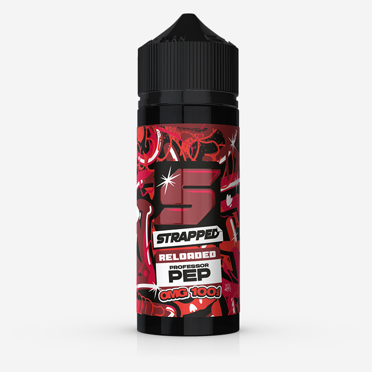 Strapped Reloaded – Professor Pep 100ml E-liquid