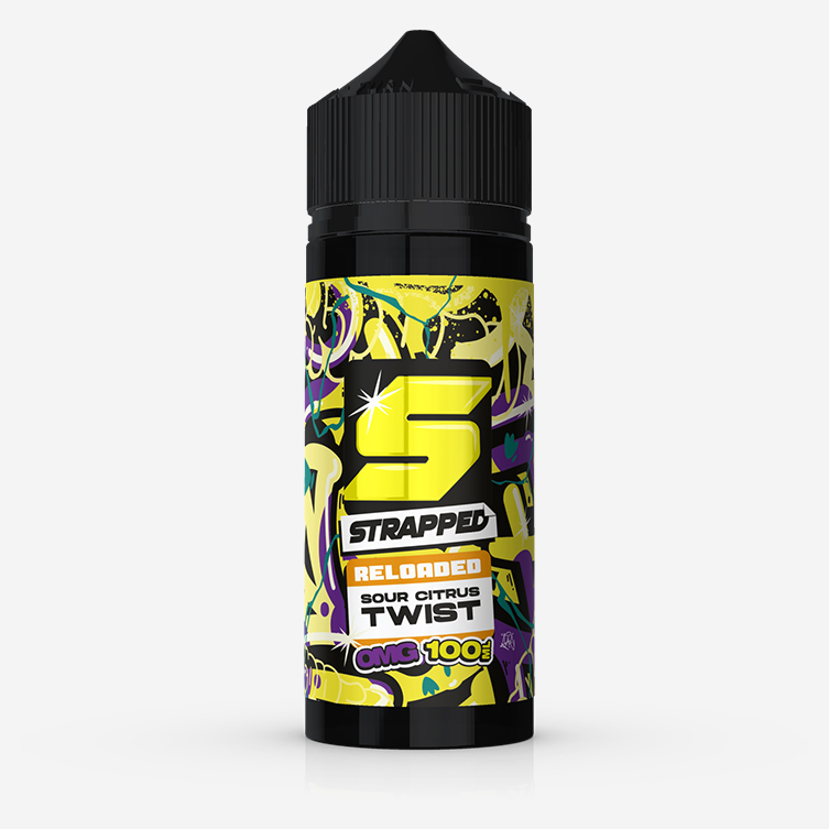 Strapped Reloaded – Sour Citrus Twist 100ml E-liquid