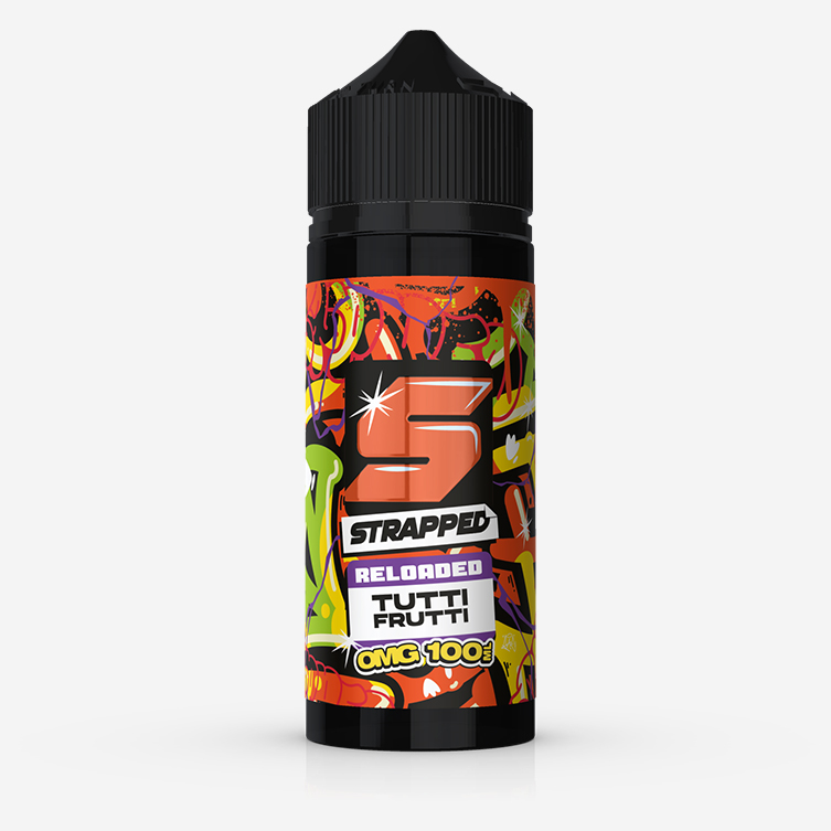 Strapped Reloaded – Tutti Frutti 100ml E-liquid