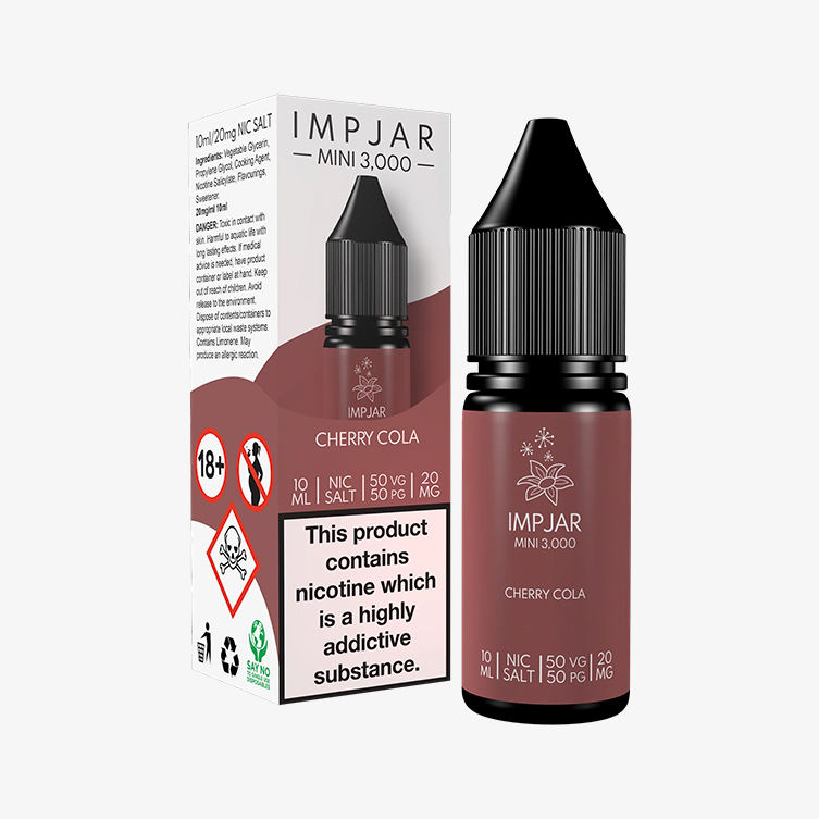 Imp Jar – Cherry Cola 10ml Salt Nicotine E-liquid