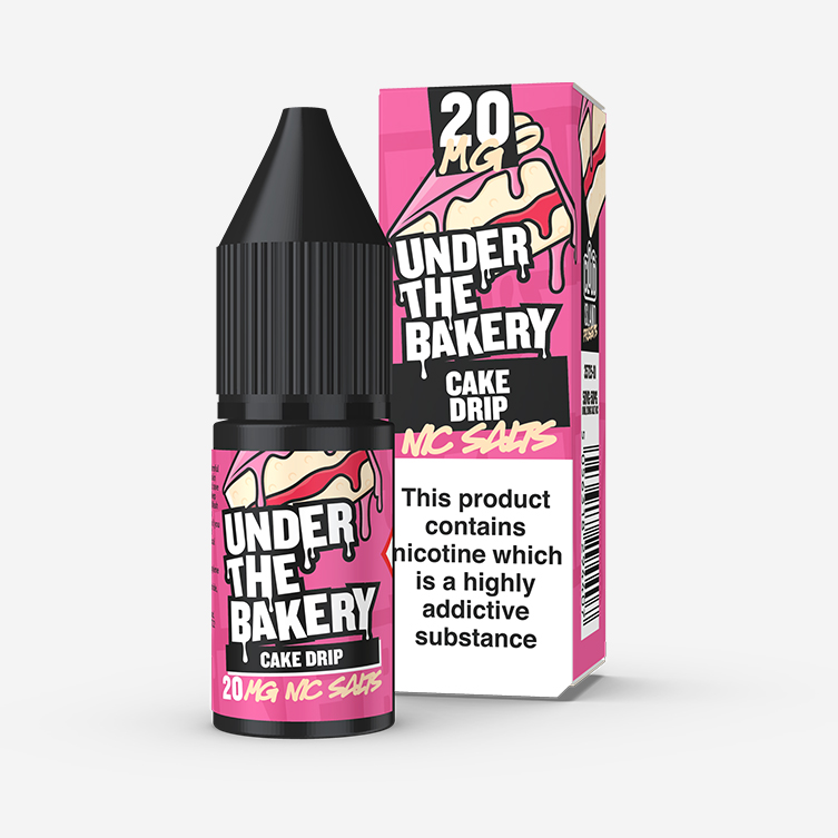 Under The Bakery – Cake Drip 10ml Salt Nicotine E-liquid