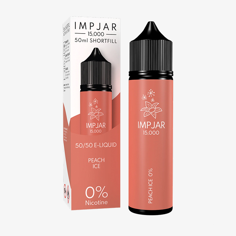 Imp Jar – Peach Ice 50ml Eliquid